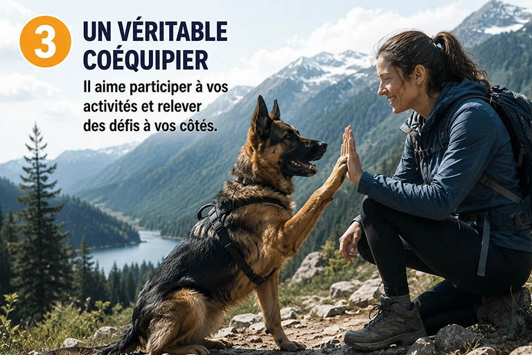 7 choses berger allemand 03 veritable coequipier