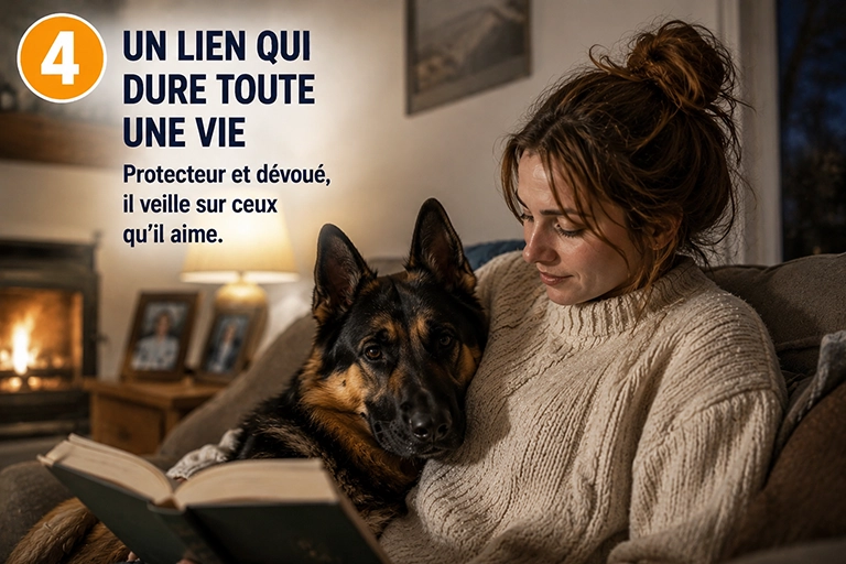 7 choses berger allemand 04 lien avec famille