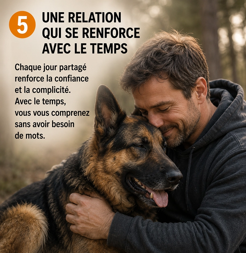 7 choses berger allemand 05 relation avec le temps