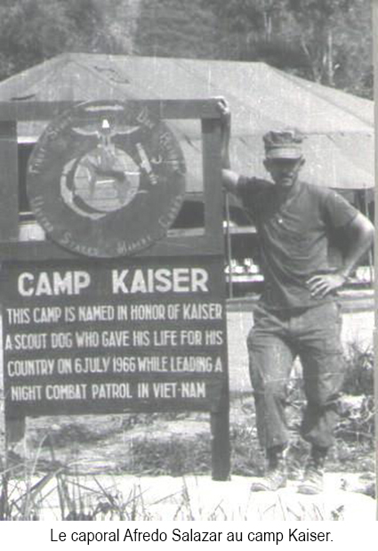 Alfredo Salazar au Kaiser camp