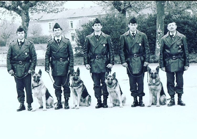 Brigade canine Grenoble 1979
