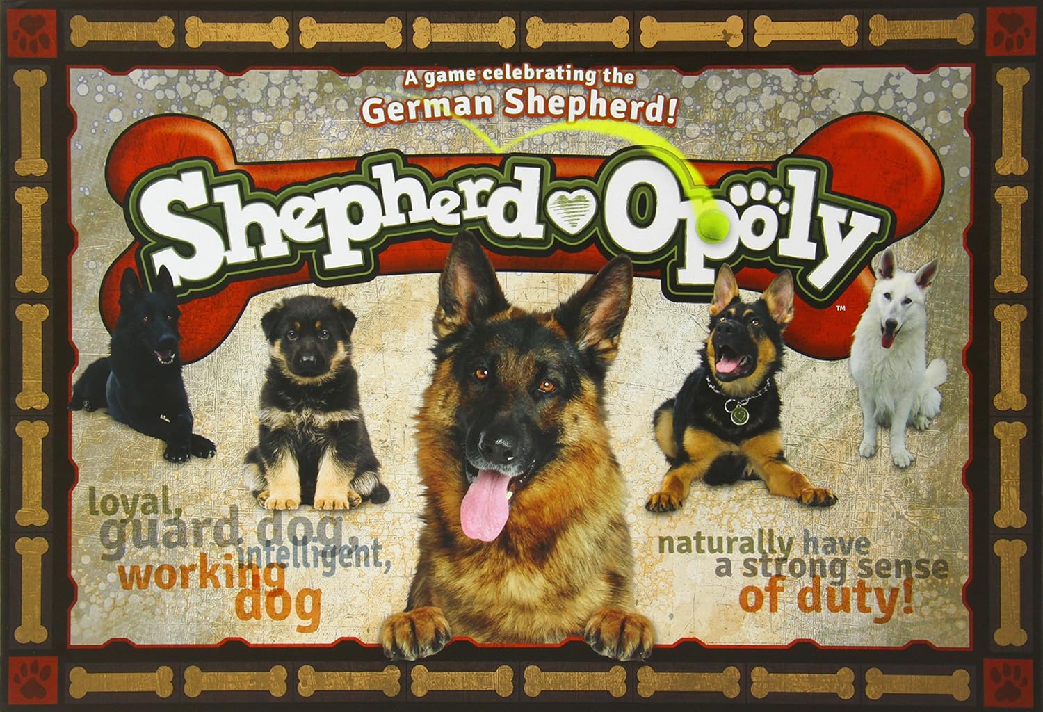 Découvrez German Shepherd-Opoly, le Monopoly dédié au Berger Allemand !