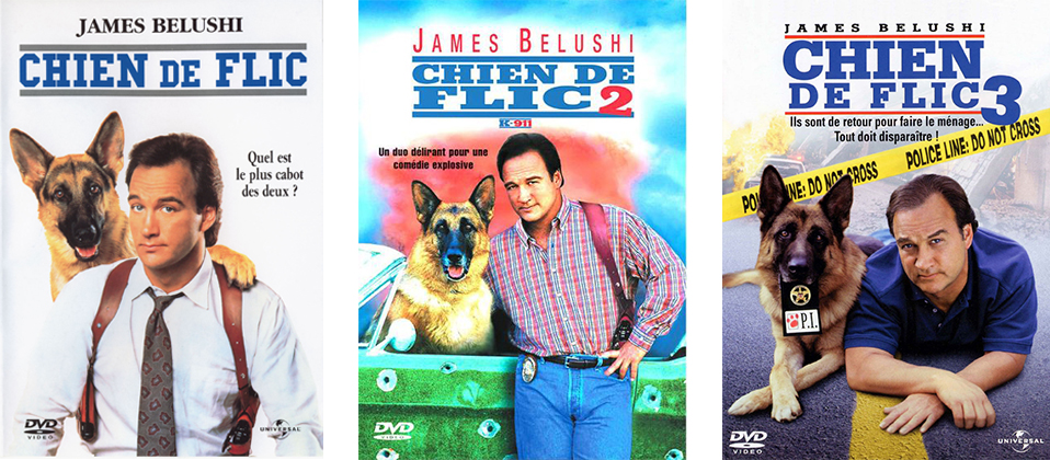 Trilogie chien de flic