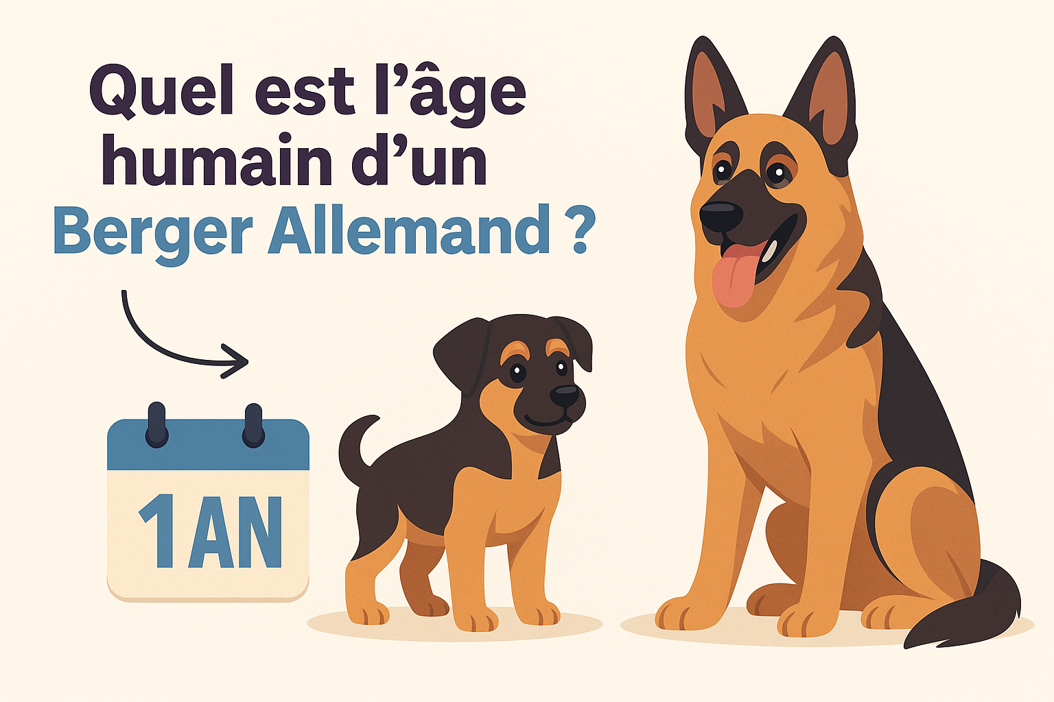 age humain berger allemand