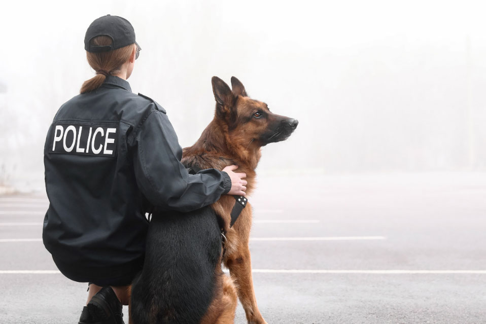 berger allemand chien policier