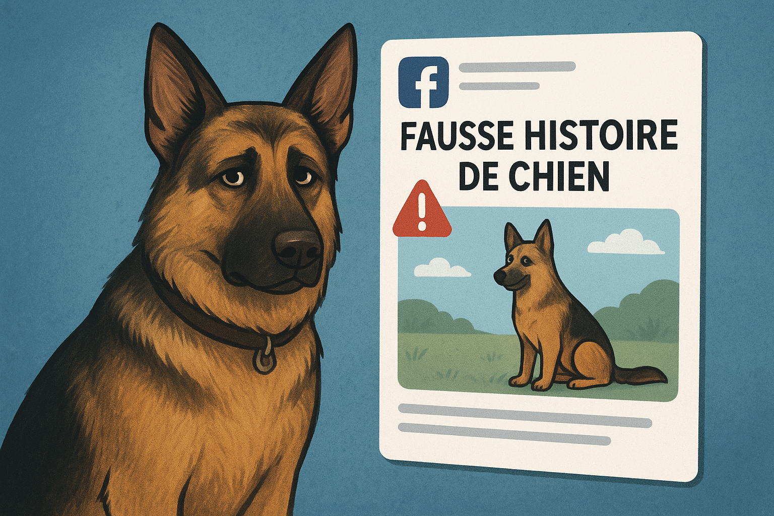 L’IA invente des chiens héros : la nouvelle arnaque virale des réseaux sociaux
