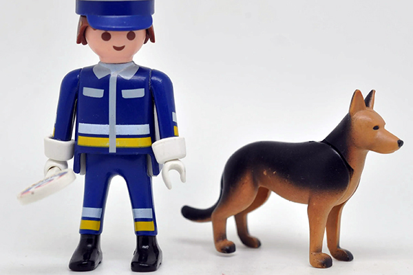 Ces jouets de Noël où le berger allemand était le héros