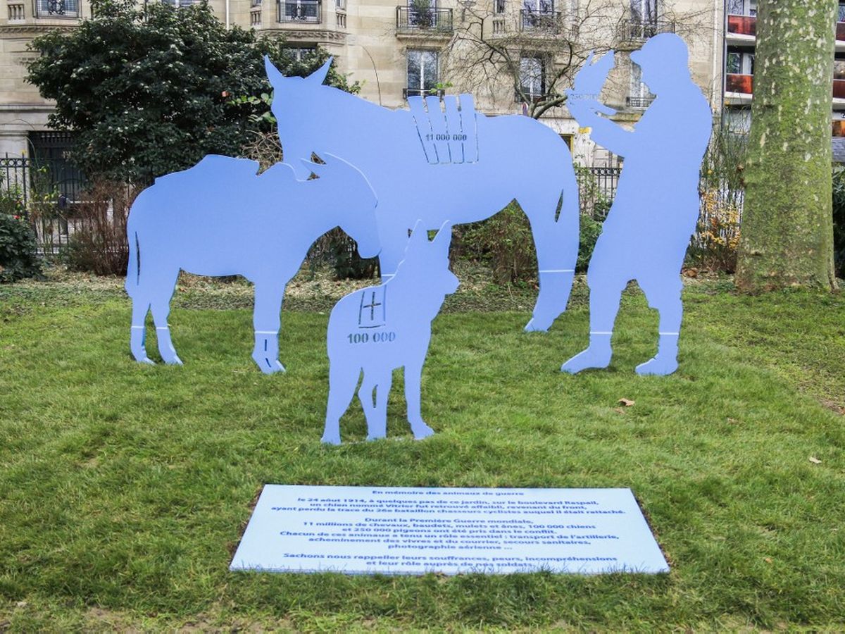 monument animaux guerre paris