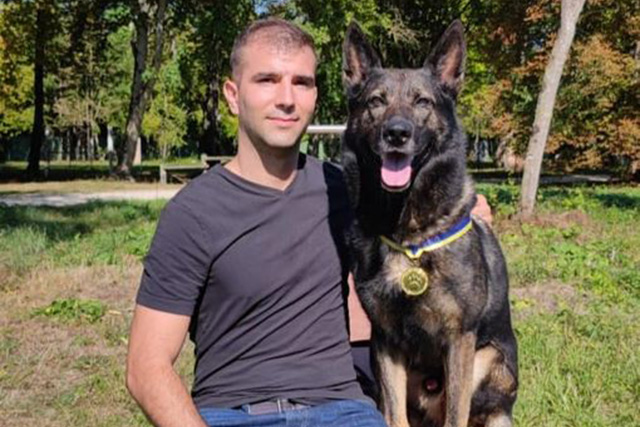 1ère place pour le sergent chef Alex et son chien Morot