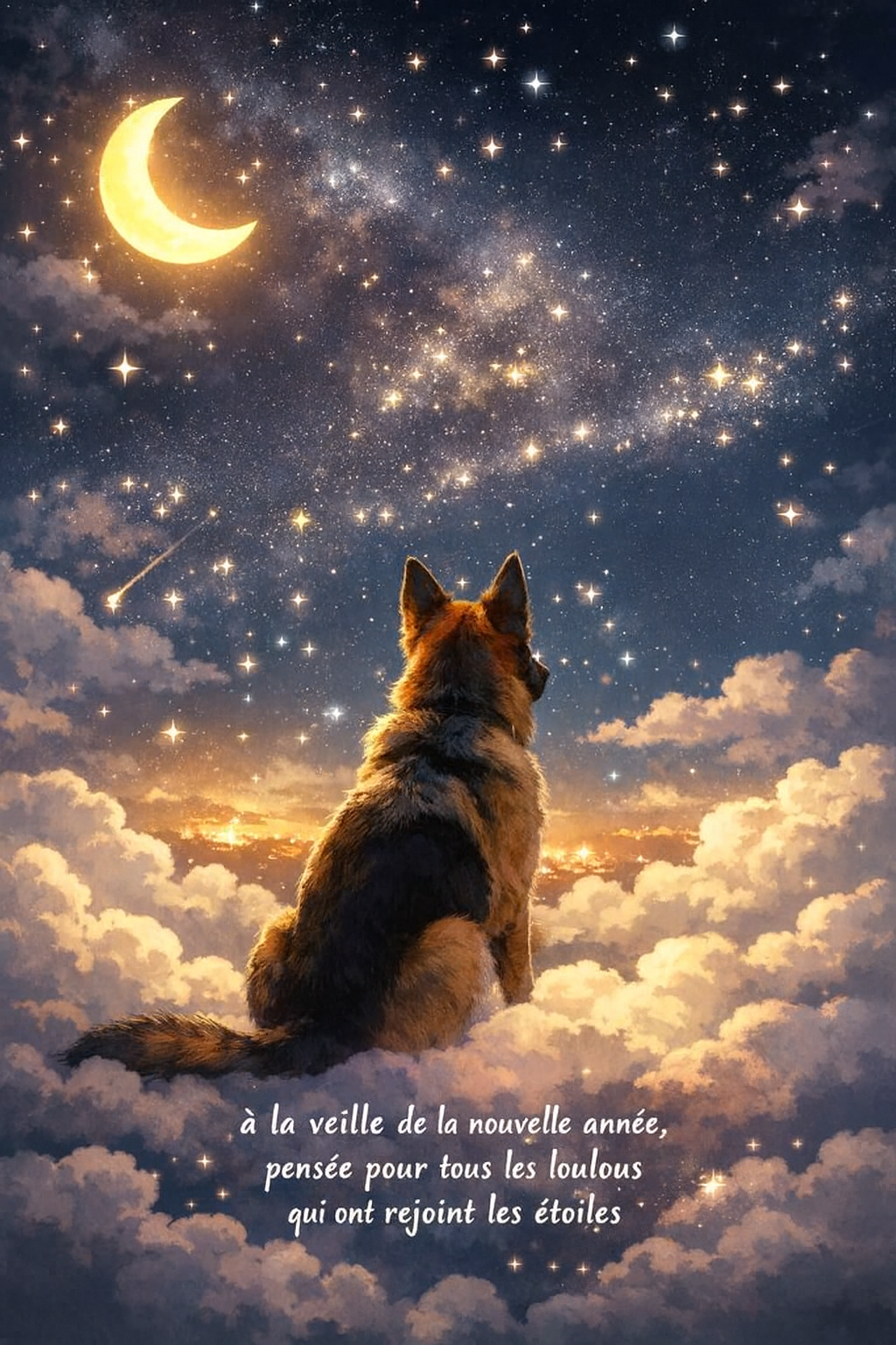 À nos chers compagnons à quatre pattes, à jamais dans nos cœurs.