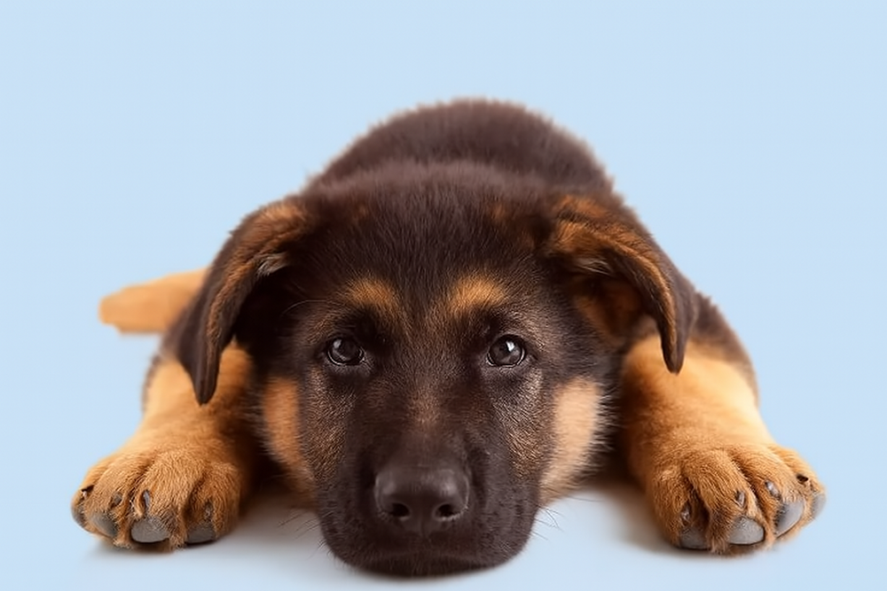 petit chiot berger allemand