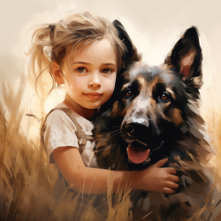 Artwork Berger Allemand 17d