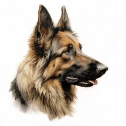 Artwork Berger Allemand 20f