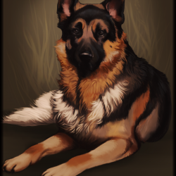 Artwork Berger Allemand 2c