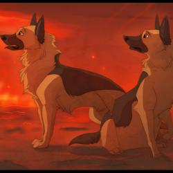 Artwork Berger Allemand 45